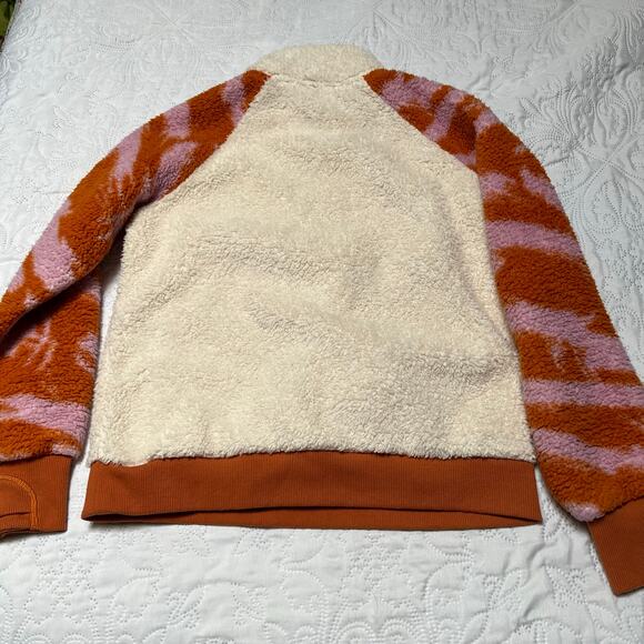 Athleta Girl 1/4 Zip So Snug Sherpa Fleece Size 7 - Picture 5 of 7